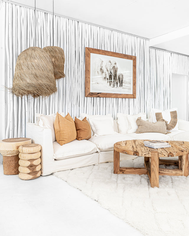 Install Latte Poles as a wall feature